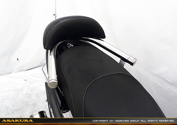 SYM JET S用 バックレスト付きタンデムバー