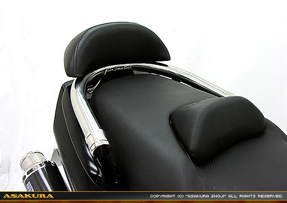 TMAX【 SJ02J 】用 バックレスト付きタンデムバー