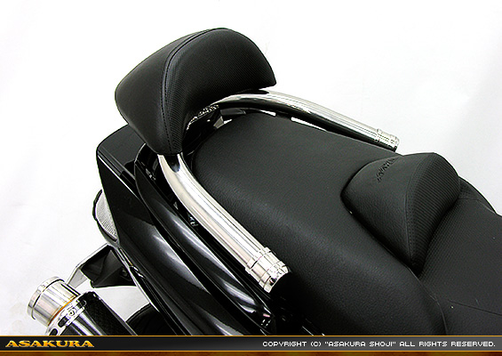 TMAX【 SJ02J 】用 バックレスト付きタンデムバー