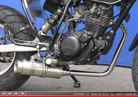 TW200・225用 RJタイプマフラー BSタイプ