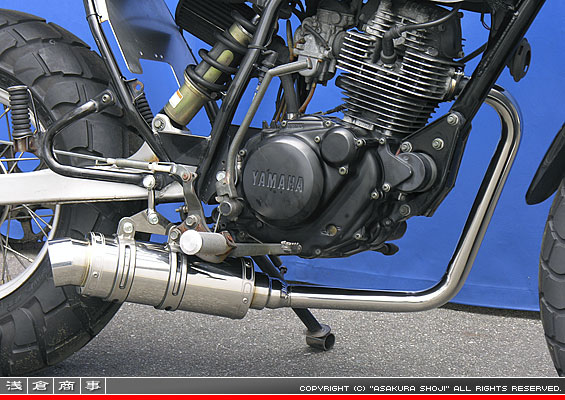 TW200・225用 RJタイプマフラー レーシングタイプ