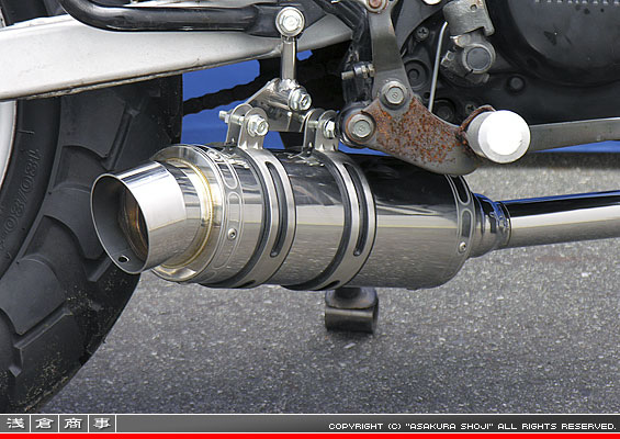 TW200・225用 RJタイプマフラー レーシングタイプ