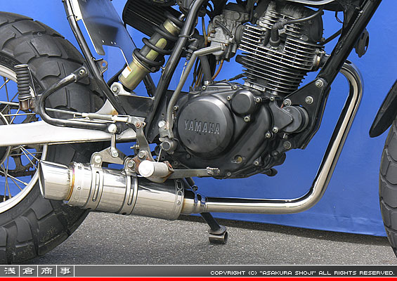 TW200・225用 RJタイプマフラー RSタイプ