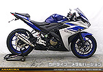 YZF-R25【JBK-RG10J】/YZF-R3【EBL-RH07J】用 TTRタイプマフラー GPタイプ メタルバージョン