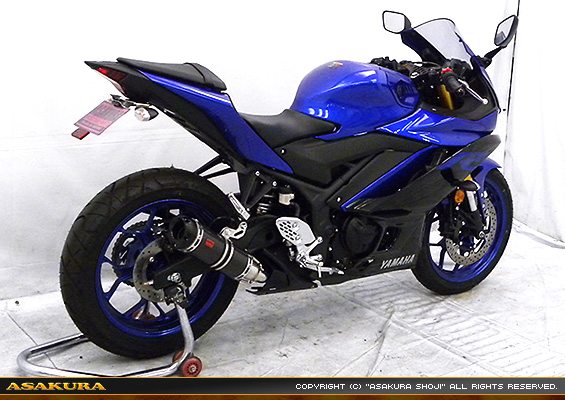 YZF-R25【2BK-RG43J】/YZF-R3【2BL-RH13J】用 メタルフェンダーレスKit