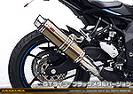ZX-4R・ZX-4RR【8BL-ZX400P】用 TTRタイプマフラー GTタイプ ブラックメタルバージョン